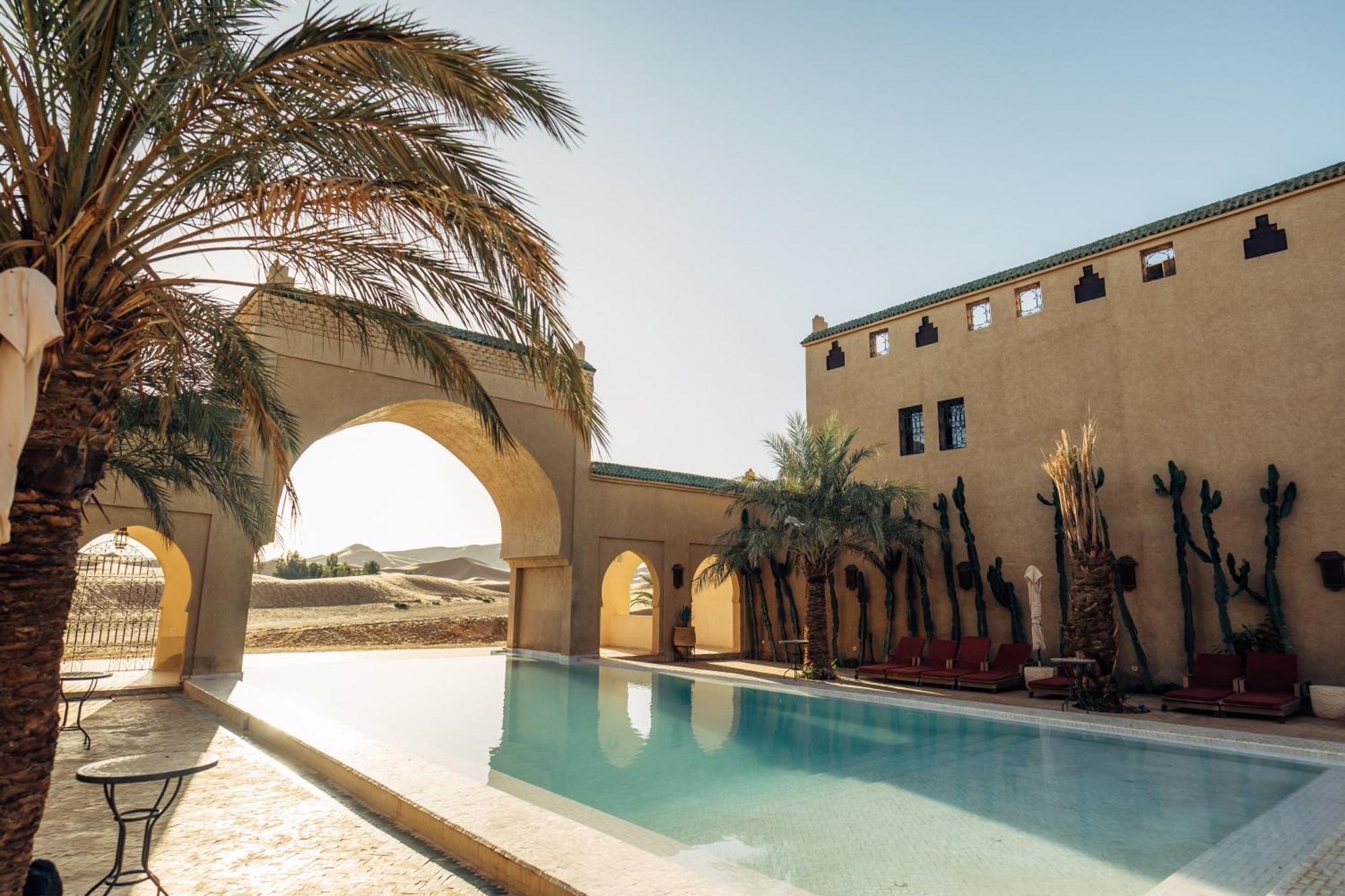 Sahara Pearl Hotel Merzouga Exterior foto